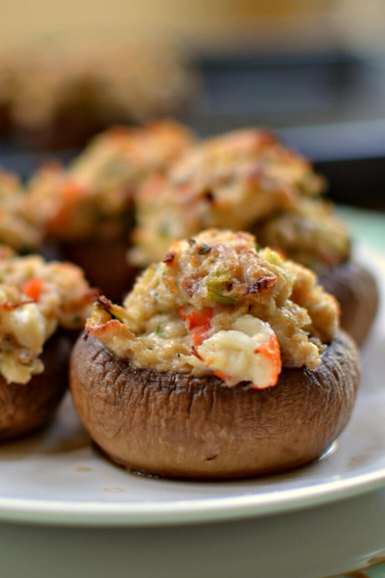 Crab Stuffed Mushrooms